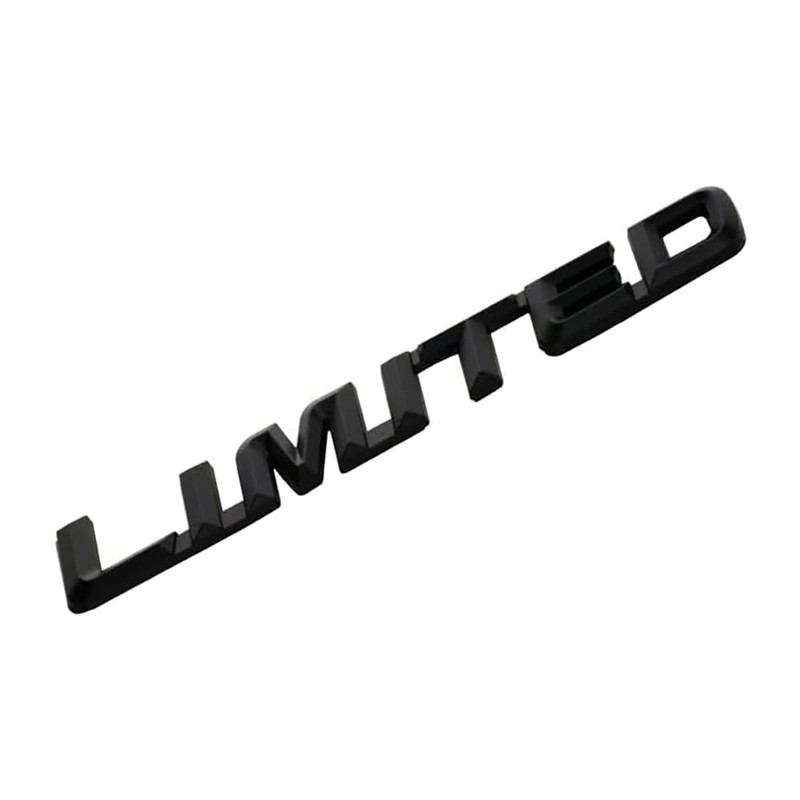 2Pc Limited Emblem 3D Metal Sport Badge Door Trunk Nameplate