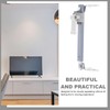 IWOWHERO Tv Protection Securing System Stainless Steel Furniture Bracket Anti