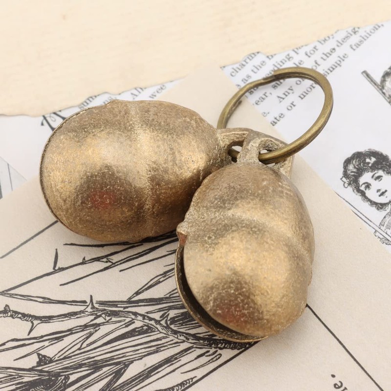 kcrygogo Copper Bell for Small Pet Collar 0.6 inch Bell