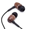 Onyx Genuine Wood Wired in-Ear Headphones with Sound Isolation and