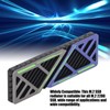 M.2 2280 SSD Heatsink Aluminium Alloy Fast Heat Dissipation M.2