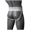 ISAMI Classic Gold Supporter (with cup) l-672 (White, M Waist