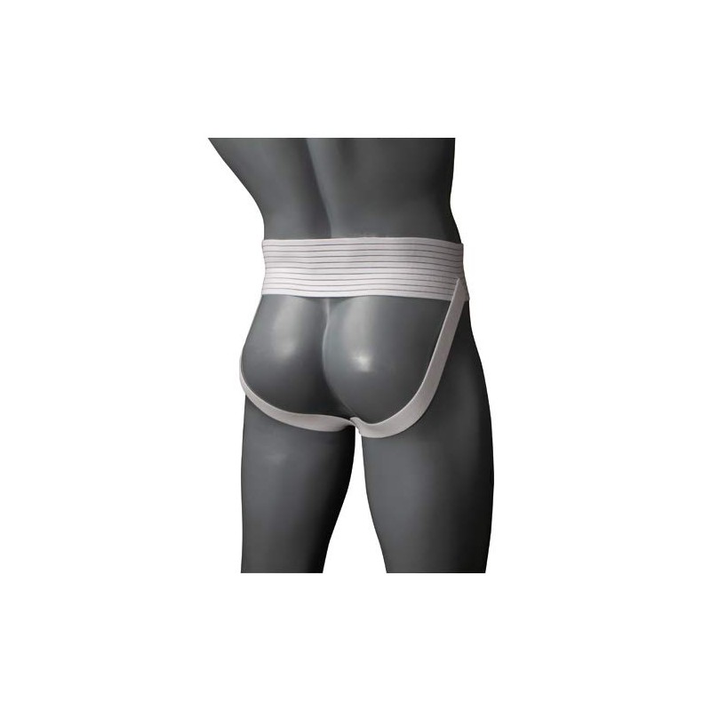 ISAMI Classic Gold Supporter (with cup) l-672 (White, M Waist