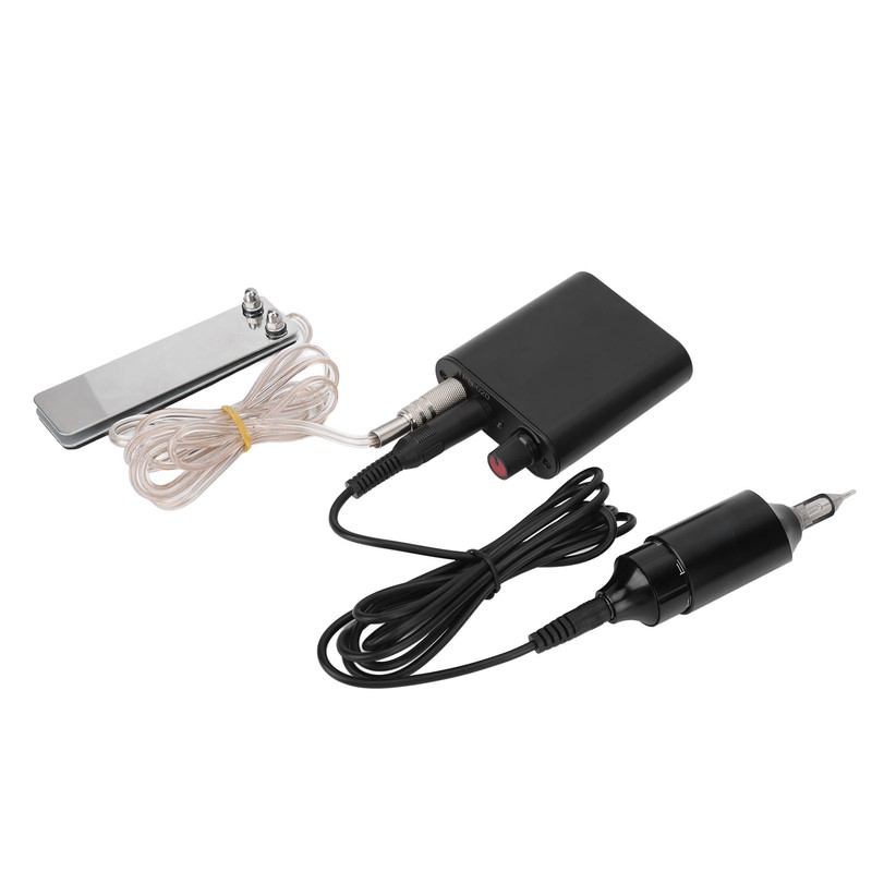 Rotary Tattoo Pen Set Power Supply Foot Pedal DC Clip