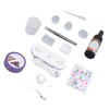 25g UV Resin Kit Curing Lamp Tweezers Measuring Cup Pendant
