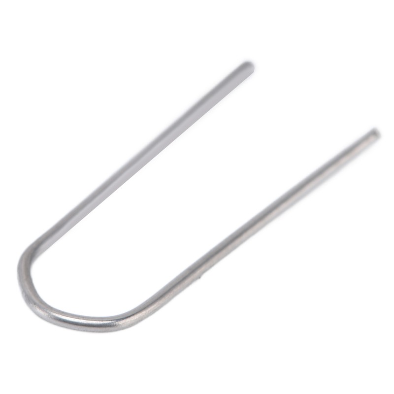 200 Pcs Wire Jump Rings Nickel Chromium Alloy U Shaped