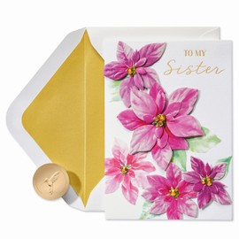 Papyrus Christmas Card for Sister (My Favorite Memories)