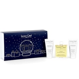 Haircare Holiday Gift Set - 40% Savings | L'Huile de Leonor Greyl (full size) & Travel Size Shampoo & Conditioner | Gift for French Beauty Enthusiasts