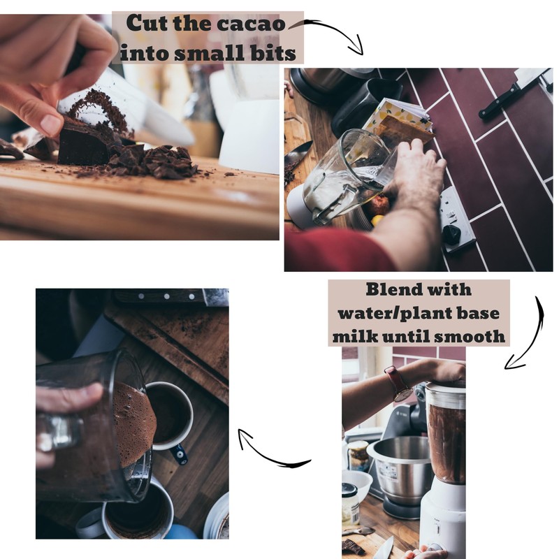 Cacao Ceremonial Grade 100% Organic Criollo Peru coffee alternative (500g)