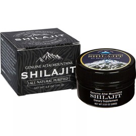 Pure Shilajit Resin 5 Month Supply Golden Grade Altai Mountains Russia