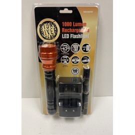 Stone River Gear NEW Stone River Gear SRG1000TRF 1000 Lumen Rechargeable CREE LED Flashlight