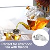 2 PCS Unusual Tea Strainers for Loose Tea with Drip