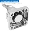 4 Pack Keyed Hasp Latch Lock 4 x 1-5/8 inch