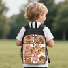 School Capybra Backpack, Children's Capybra School Bags, Cute Capy-bara Shoulder