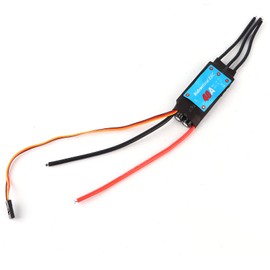 RC Brushless ESC Electronic Speed Controller Two-Way Control for RC Car, Ships, Underwater Propeller Accessories (40A)