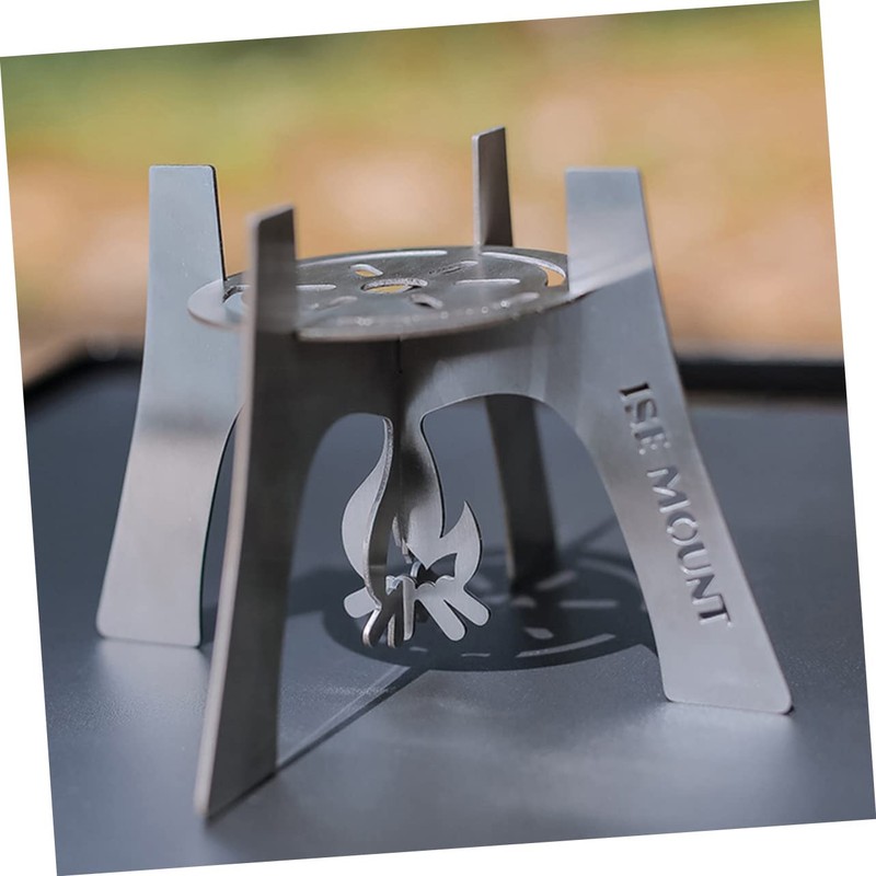 BESPORTBLE Camping Accessories Stainless Steel Stove Rack Portable Stove Holder