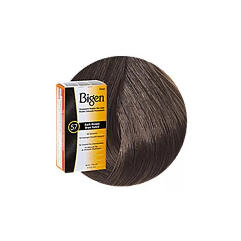 Bigen Tinte Semi Permanente Barba Y Bigote Castaño Oscuro 57