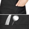 Viedouce 2-Pack of Waterproof Cooking Aprons with Pockets, Adjustable Kitchen