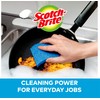 Scotch-Brite Scrub Dots Non-Scratch Scrub Sponge, Everyday Cleaning Power. Rinses