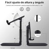 Vimi Soporte Celular De Mesa Ajustable con Inclinación Posiciones (Negro)