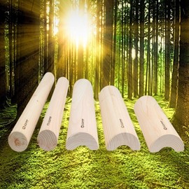 100 Domestic processed natural cypress acupuncture wooden rod Wonbong meridian acupressure neck exercise wooden acupuncture massage rod stress relief, cypress acupuncture-stand / 100 국내 가공 자연산 편백 경침 목봉 원봉 경락 지압 목운동 목침 마사지 봉 스트레스 완화, 편백 경침-대