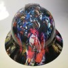 Pyramex NEW FULL BRIM Hard Hat custom hydro dipped BIG