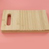 Tomaibaby Mini Washboard Wooden Washing Board Household for Students Clothes
