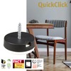 Wagner QuickClick® Plastic Furniture Gliders Chair Glides Set of 4