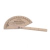 Baseline 12-1005 180 Degree Clear Plastic Pocket Goniometer, 6" Length