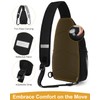 Pritent Crossbody Bags for Women Man Waterproof Sling Bag Backpack