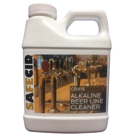 Safecid Alkaline Beer Line Cleaner 16 Fl Oz - Powerful & Safe - Biodegradable Draft System Cleanser