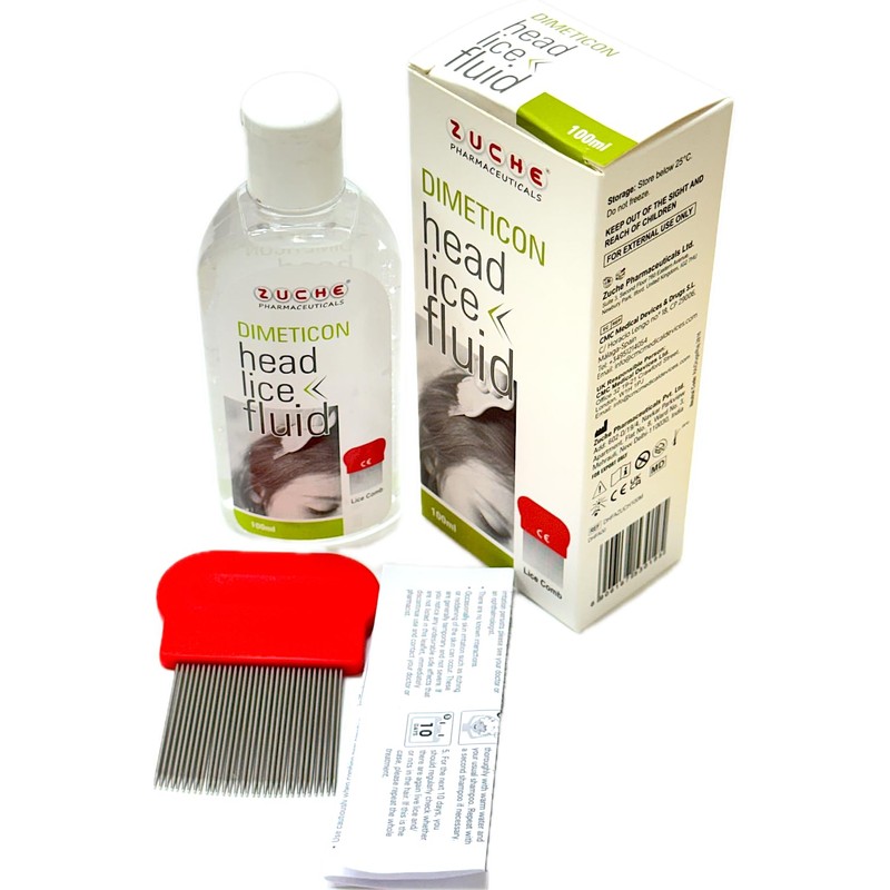 Zuche Dimeticone Headlice Fluid 100 ml