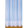 John Aird Sarah - Plain White Net Curtain With Envelope