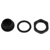 sourcing map PG13.5 Nylon Male Thread Cable Gland End Cap