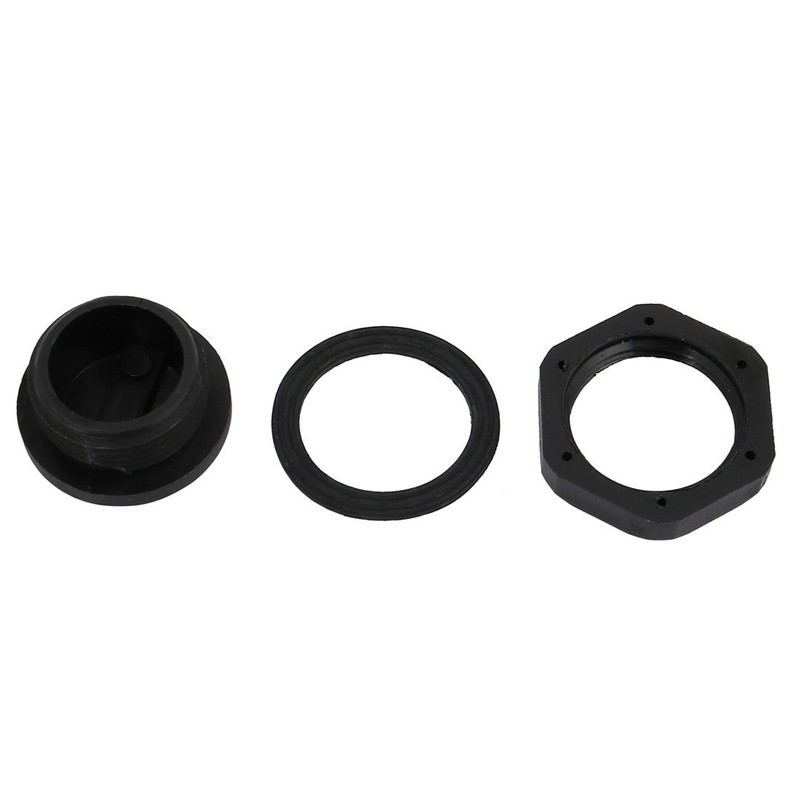 sourcing map PG13.5 Nylon Male Thread Cable Gland End Cap