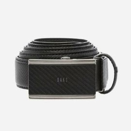 Daks (신세계강남점)DBBE2E992BK 블랙 엠보가죽 자동벨트 (DB BEE2E992BK) Black Embossed Leather Automatic Belt