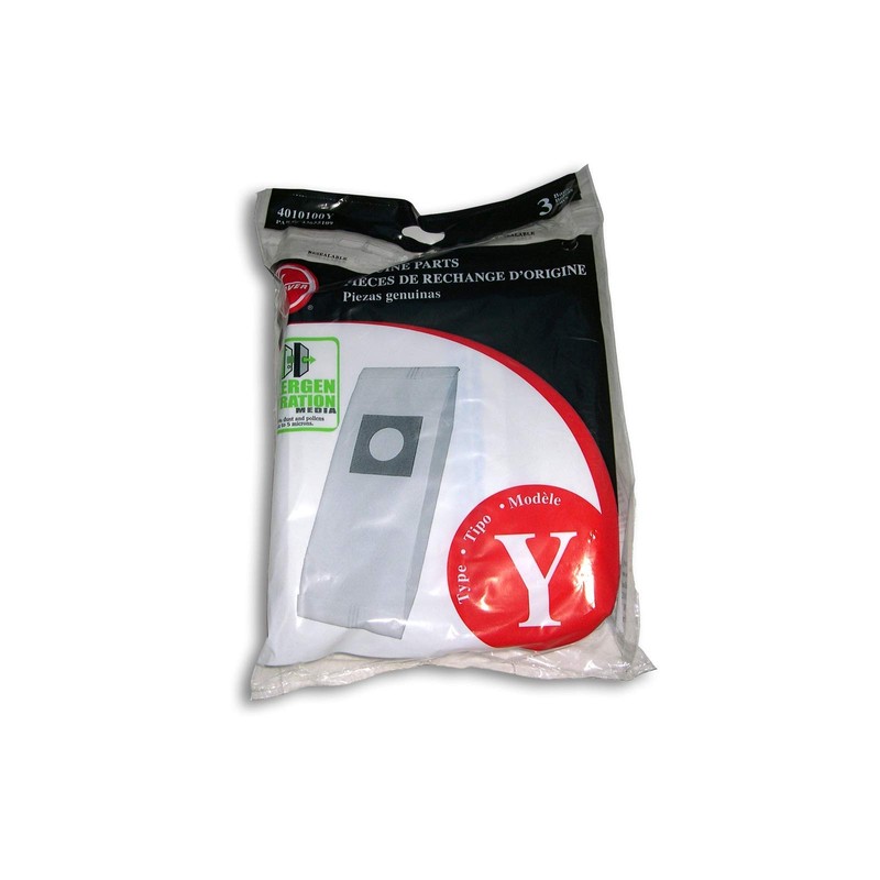 Hoover Vacuum Cleaner Bags for Upright Vacs, Pack of 3,