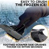 Hampine Ice Scraper Glove for Car Windscreen, Snow Scraper with