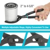 DURATECH 2-Piece 12 Inch Oil Filter Pliers & 3 Jaw