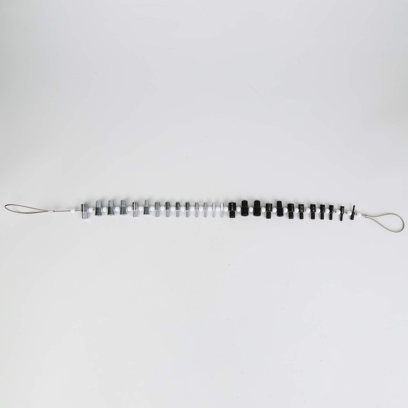 RuleaxAsi Nut and Bolt Thread Checker Inch and Metric Set