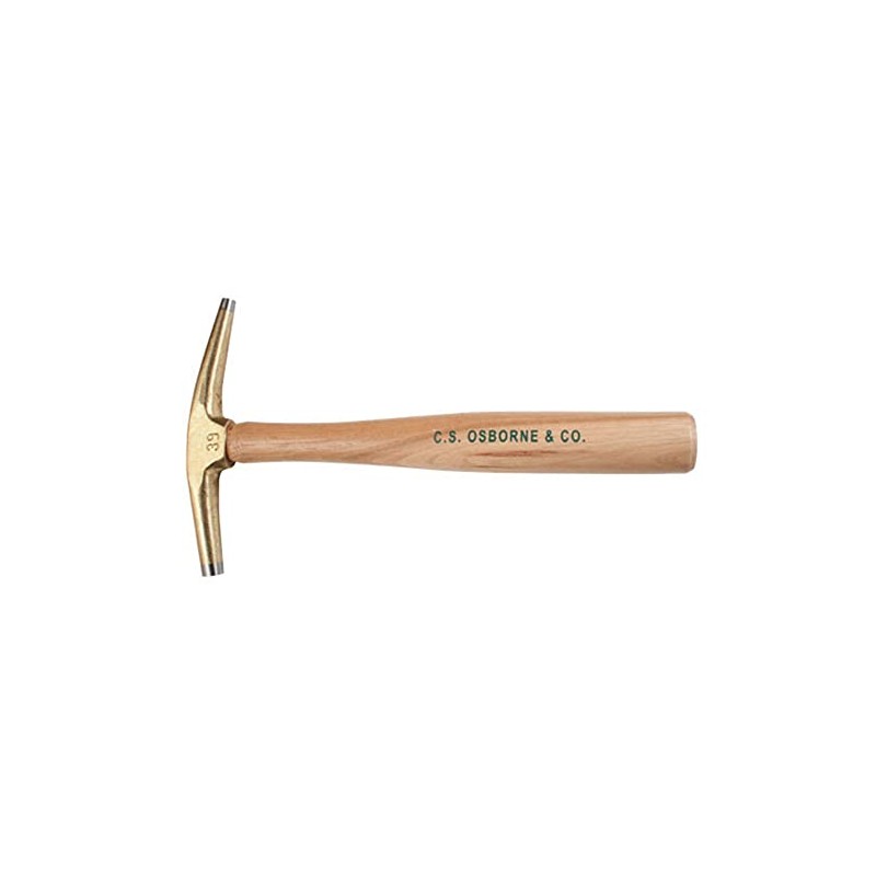 39 7oz. C.S. OSBORNE 5-1/2" 5/16" 7/16" HEAD BRONZE MAGNETIC