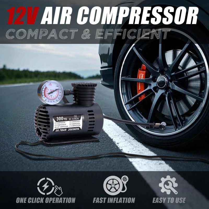AUTODECO Car Emergency Roadside Assistance Kit with Jumper Cables Tire