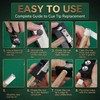11-in-1 Billiards Stick Repair Tool Kit，Pool Cue Tips & Snooker