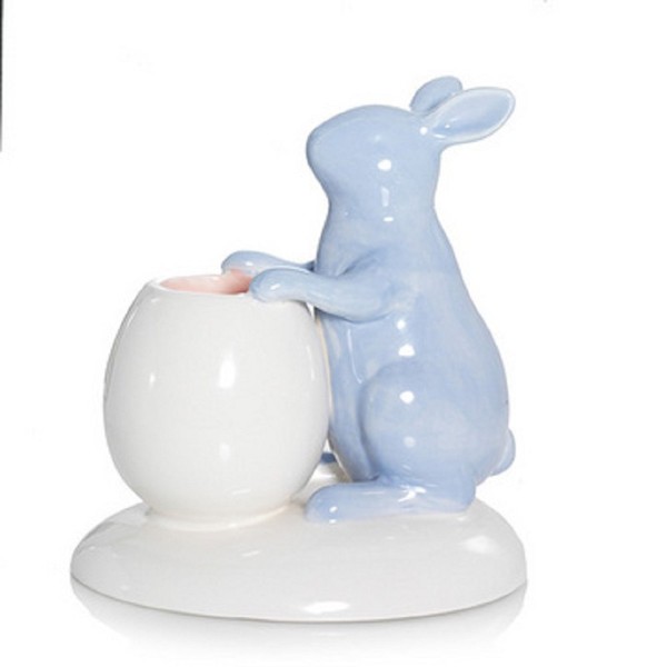Yankee Candle Pearlescent Blue Bunny with Egg