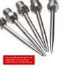 DRELD 10 pieces dart tips, steel tips with 2BA thread