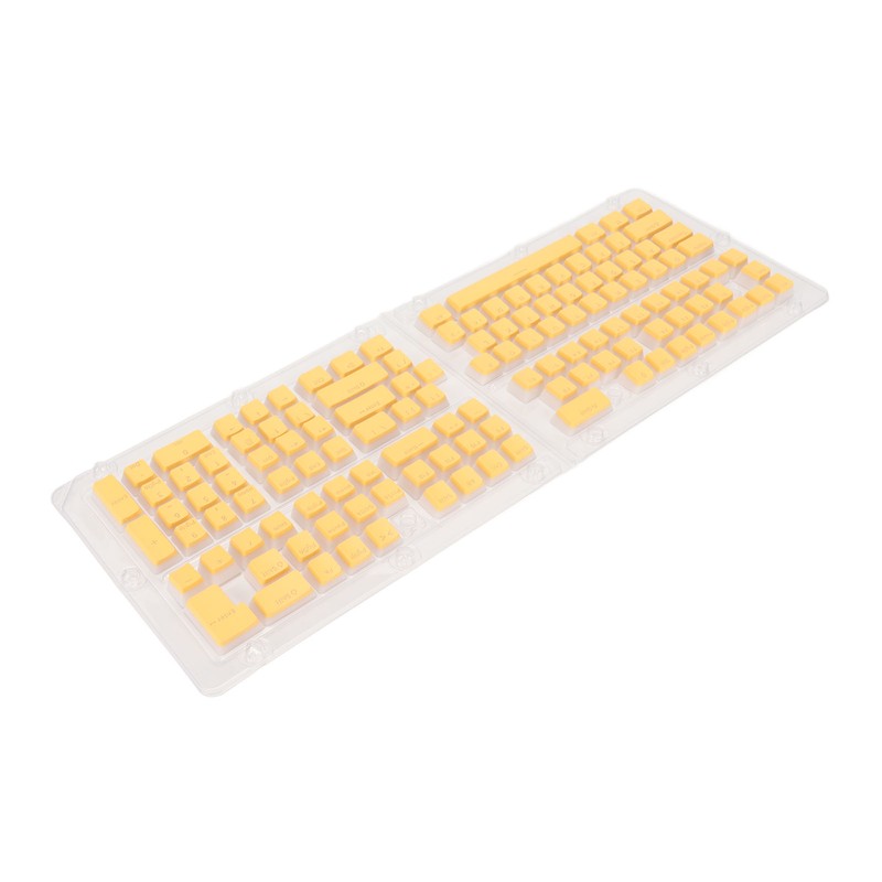 PBT Pudding Keycaps 129 Keys Translucent OEM Height Doubleshot Injection