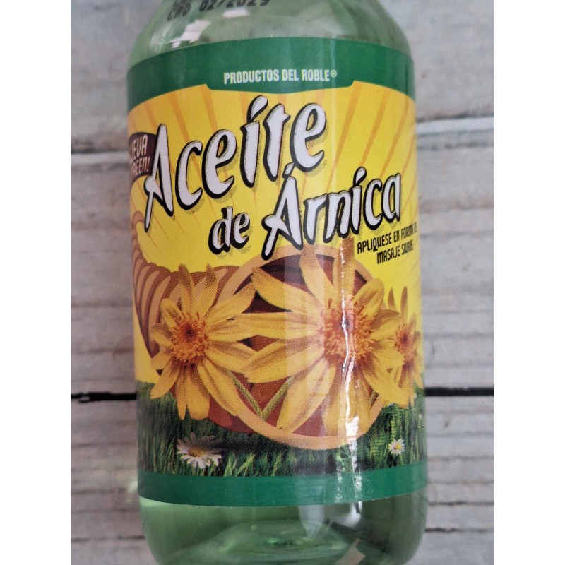 LA PALOMA Aceite de Arnica - 100% Natural 120ml 4oz