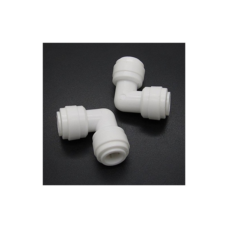 Malida 3/8 "x3/8" Tube Push Union Elbow Quick Connect for