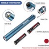 WORKPRO 4PC LED Pen Light Set Aluminum Handheld Flashlight Pocket