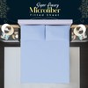 Sunshine Comforts Microfiber Fitted Sheets King Size Breathable, Anti Wrinkle